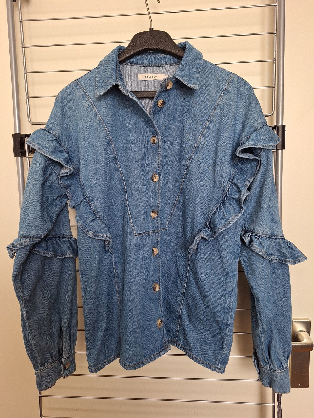 Sissy-boy blouse, Ophalen of Verzenden, Zo goed als nieuw, Maat 36 (S), Blauw