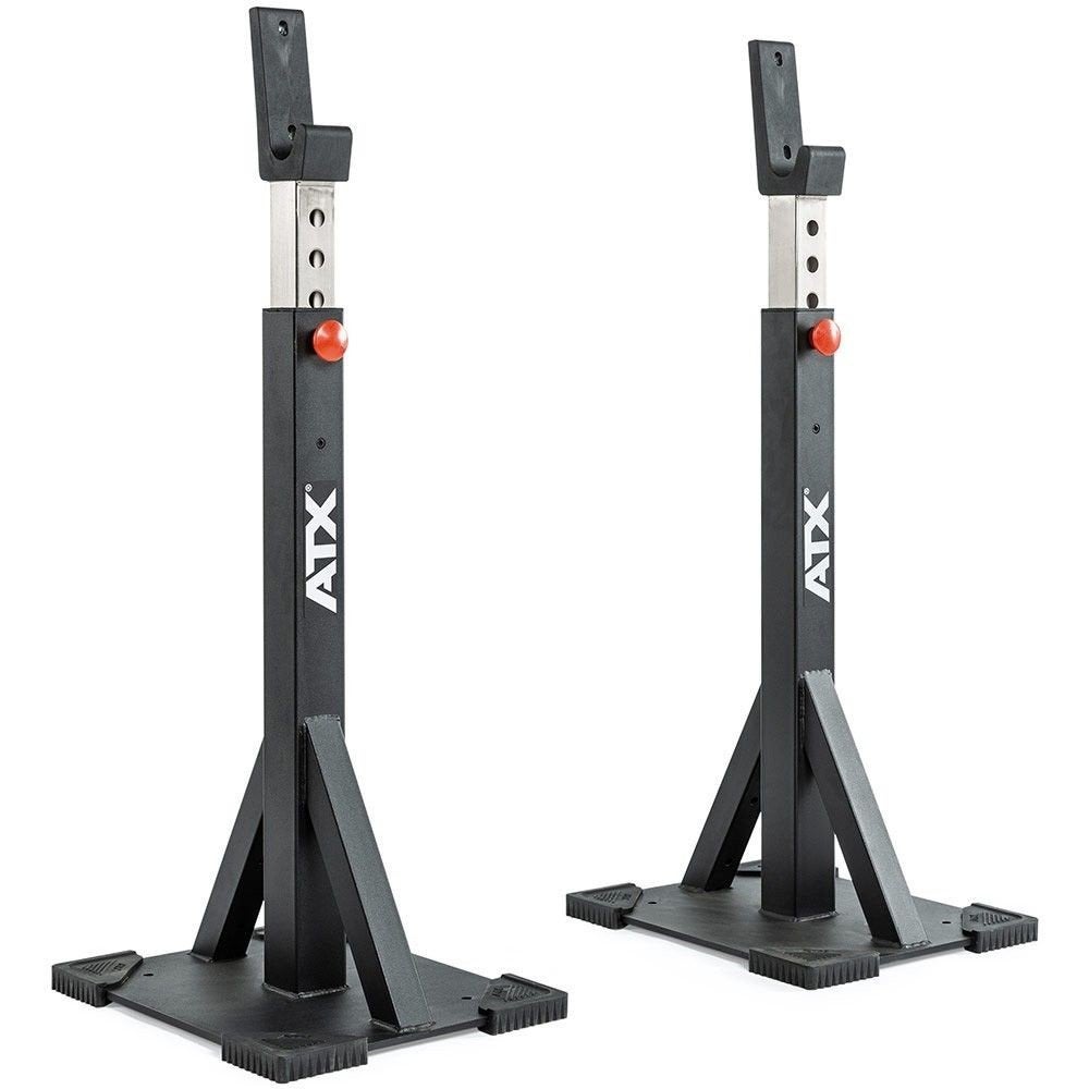 ATX Squat Stands - Verstelbare Haltersteunen, Sport en Fitness, Fitnessmaterialen, Ophalen, Zo goed als nieuw, Rug, Overige typen