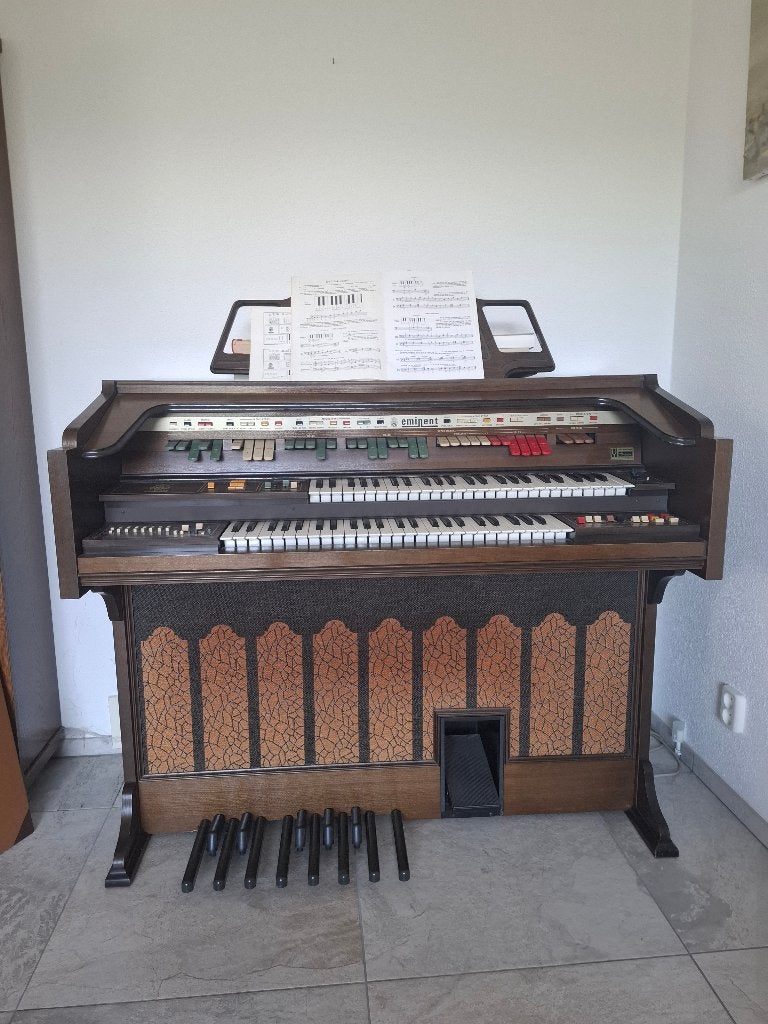 Electronisch orgel, Muziek en Instrumenten, Orgels, Gebruikt, Orgel, 2 klavieren, Ophalen