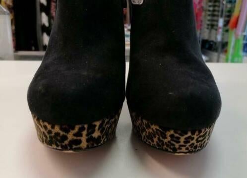 Dr. Adams boots enkellaarsje pumps zwart luipaard 40 36187, Kleding | Dames, Schoenen, Dr. Adams, ., Zwart, Lage of Enkellaarzen