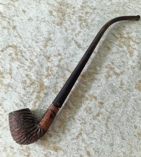 Vintage St. Claude briar pijp – Frans design, Ophalen of Verzenden, (Water)pijp