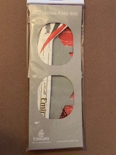Airbus A380-800 Emirates zweefvliegtuig  bouwpakket 6 jaar, Overige merken, 1:72 tot 1:144, Nieuw, Ophalen of Verzenden