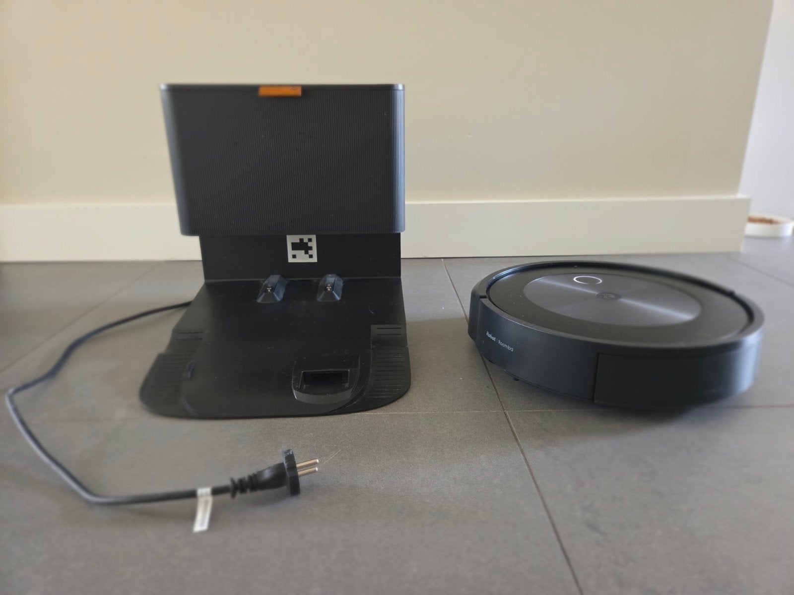 iRobot Roomba Combo j5 plus robotstofzuiger, Stofzak, IRobot, Ophalen of Verzenden, Zo goed als nieuw