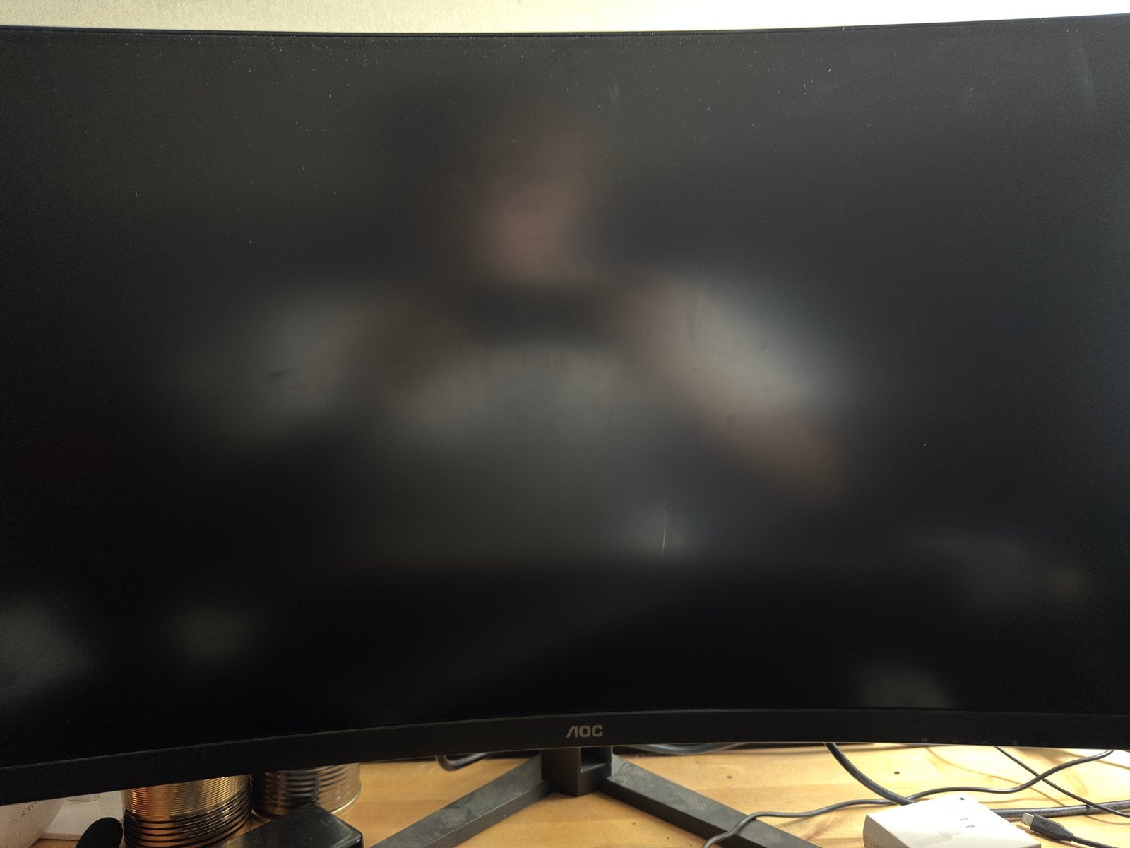 AOC 32 inch 1440p 180hz curved monitor, Curved, VA, Minder dan 1 ms, Zo goed als nieuw