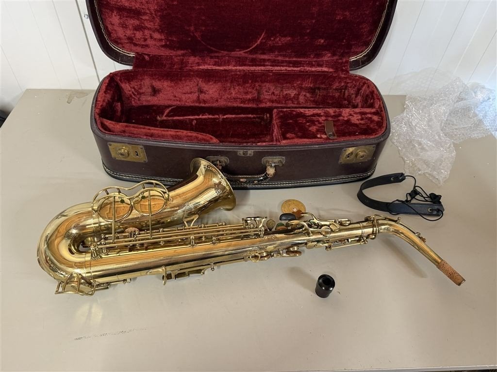 Kohlert 55 Altsaxofoon - saxofoon met koffer, Muziek en Instrumenten, Ophalen of Verzenden, Zo goed als nieuw, Alt, Met koffer