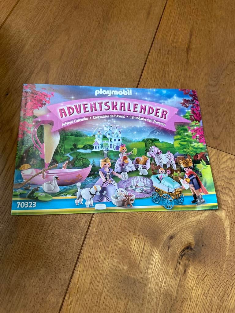 Playmobil Adventskalender 70323 Prinsessen Picknick, Ophalen of Verzenden, Gebruikt, Complete set
