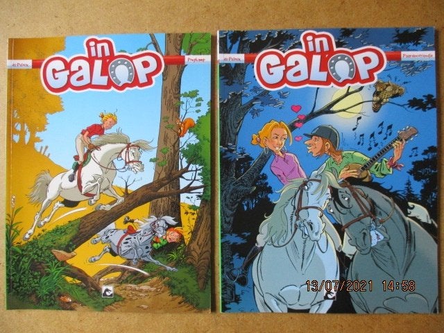 adv5046 in galop, Boeken, Eén stripboek, Ophalen, Gelezen
