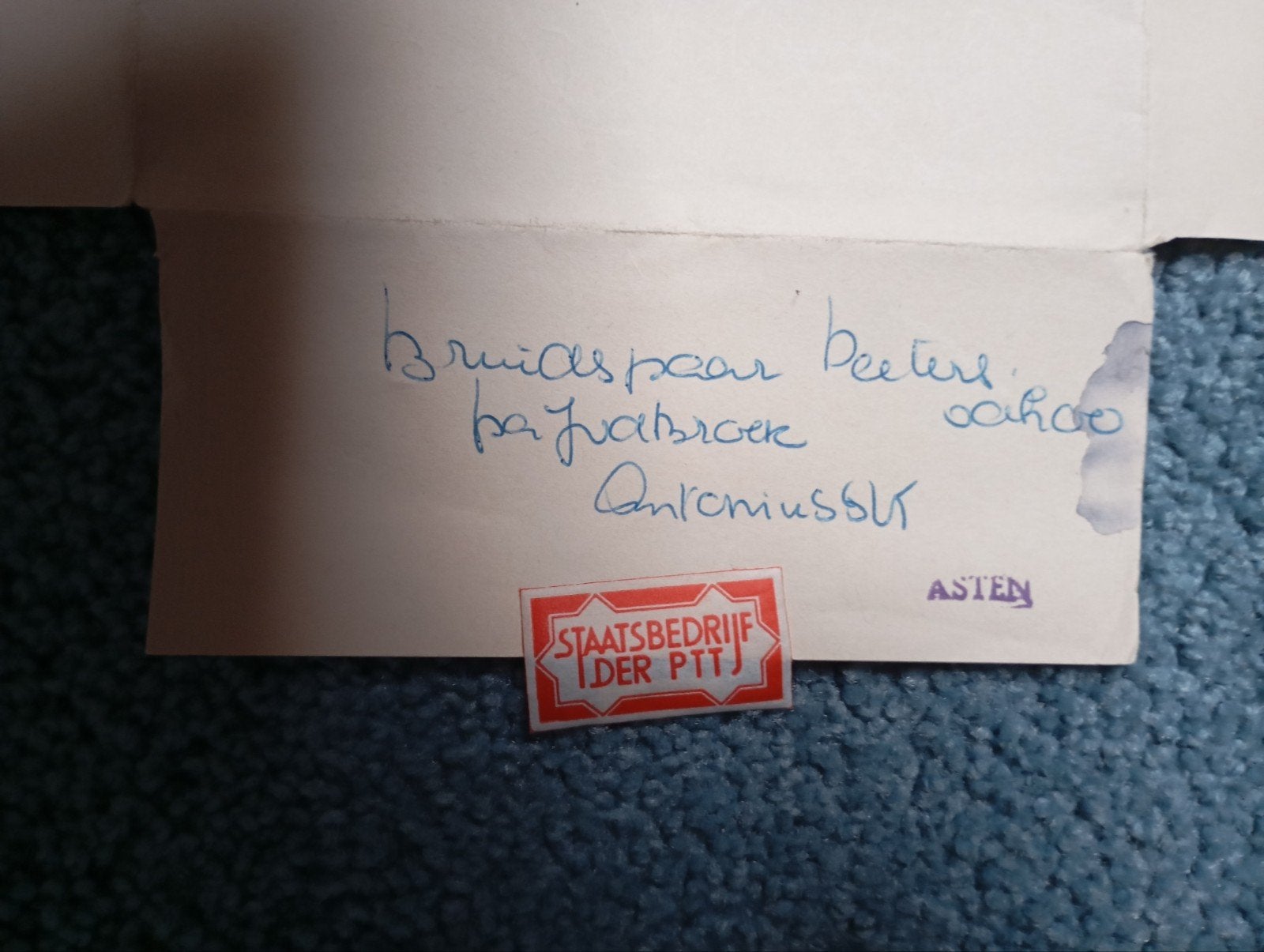 Vintage Holland Radio PTT Telegram Staatsbedrijf, Verzamelen, Ophalen of Verzenden, Gebruiksvoorwerp