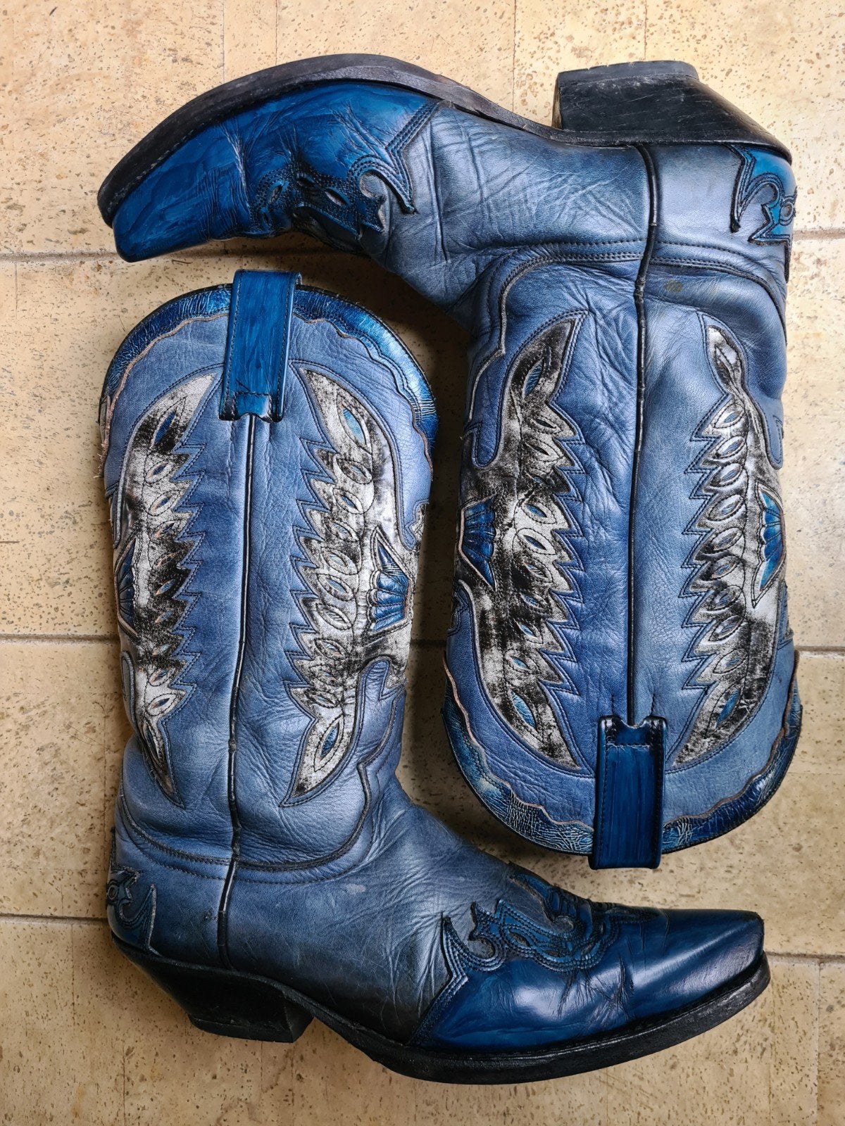 Sendra western boots mt 42. Blauw. Cowboy laarzen, Ophalen of Verzenden, Blauw, Boots