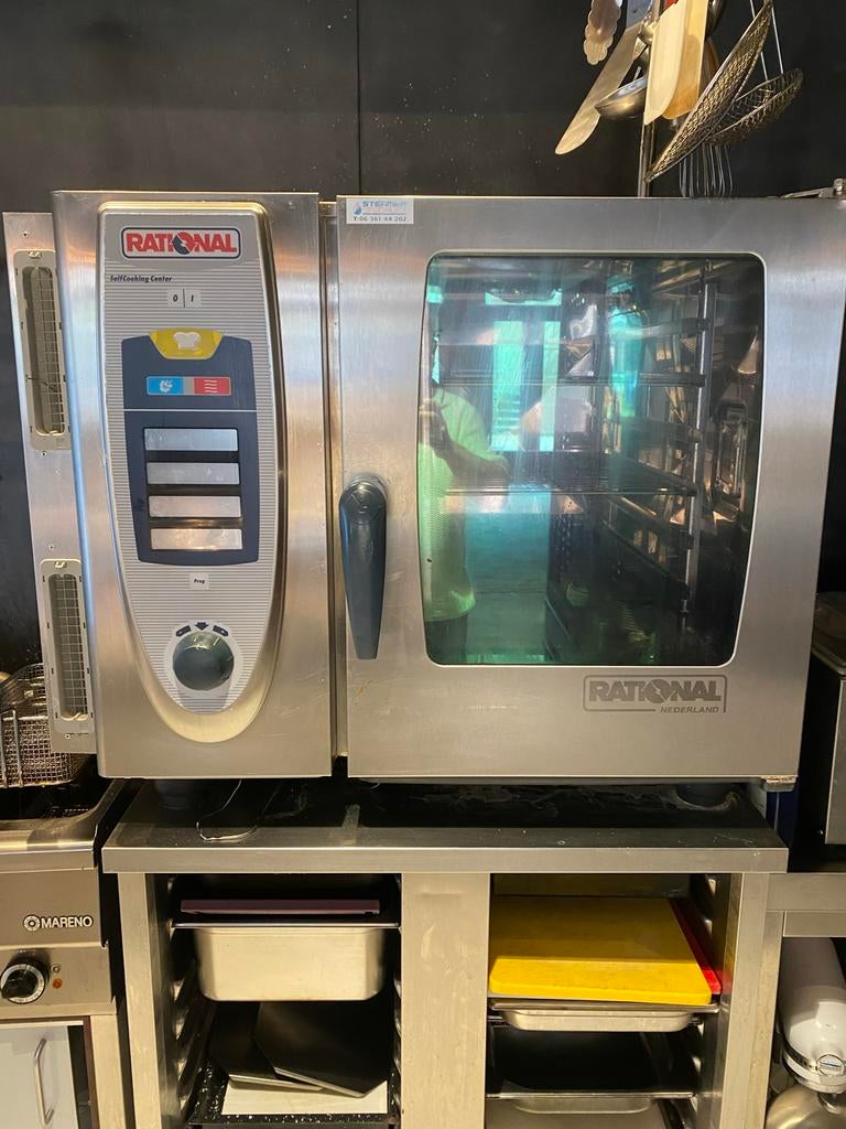 Rational SelfCookingCenter combi-steamer, Ophalen of Verzenden, Gebruikt, Ovens, Magnetrons en Steamers