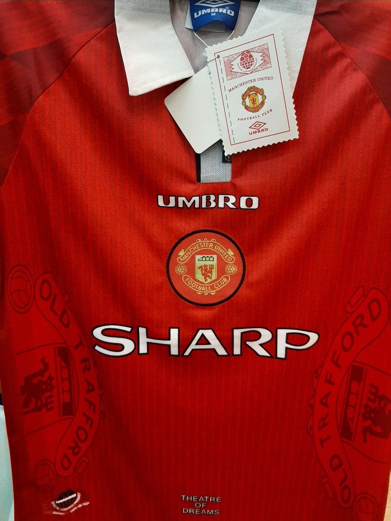 Voetbal manchester united .retro, Maat M, Verzenden, Nieuw, Shirt