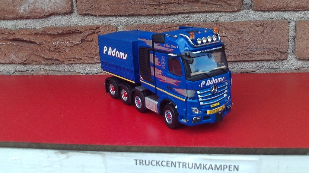 IMC  Mercedes  Benz  Actros  van  P. Adams., Hobby en Vrije tijd, Modelauto's | 1:50, Ophalen of Verzenden, Nieuw, Bus of Vrachtwagen