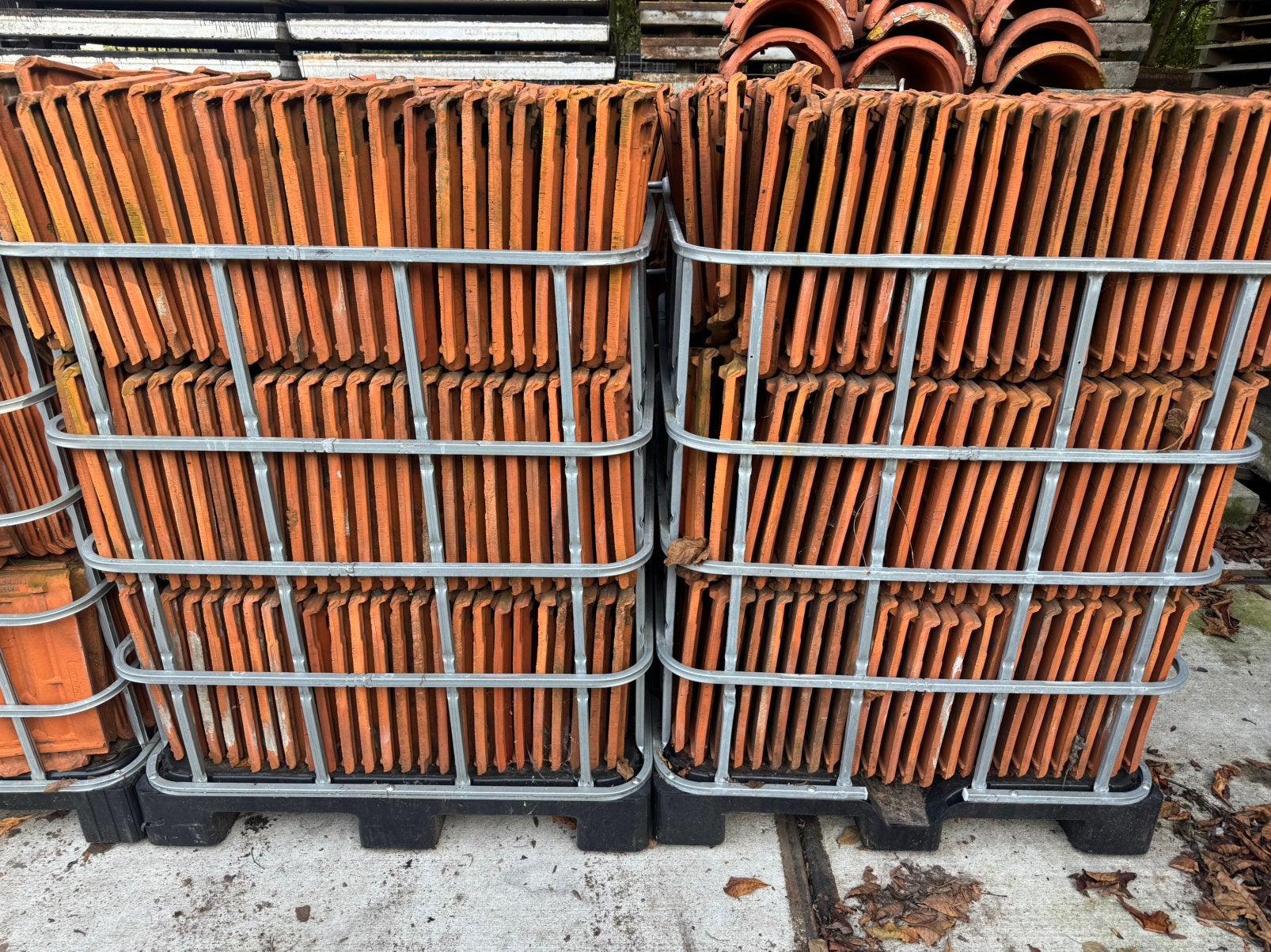 3.500 brandschone vlakke mulden dakpannen gebr. Laumans, Ophalen of Verzenden