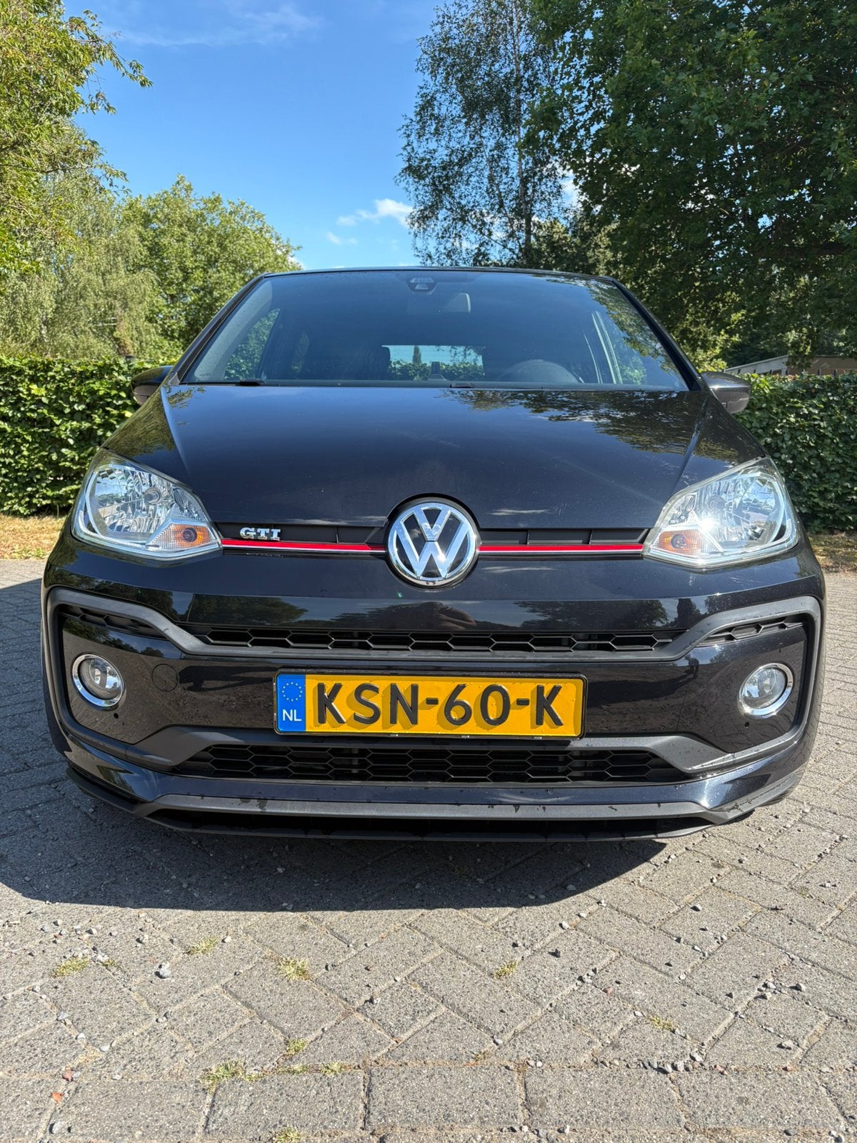 Volkswagen up! 1.0 TSI 115PK 5D 2019 Zwart, Auto's, Volkswagen, Voorwielaandrijving, 970 kg, Up!, 4 stoelen