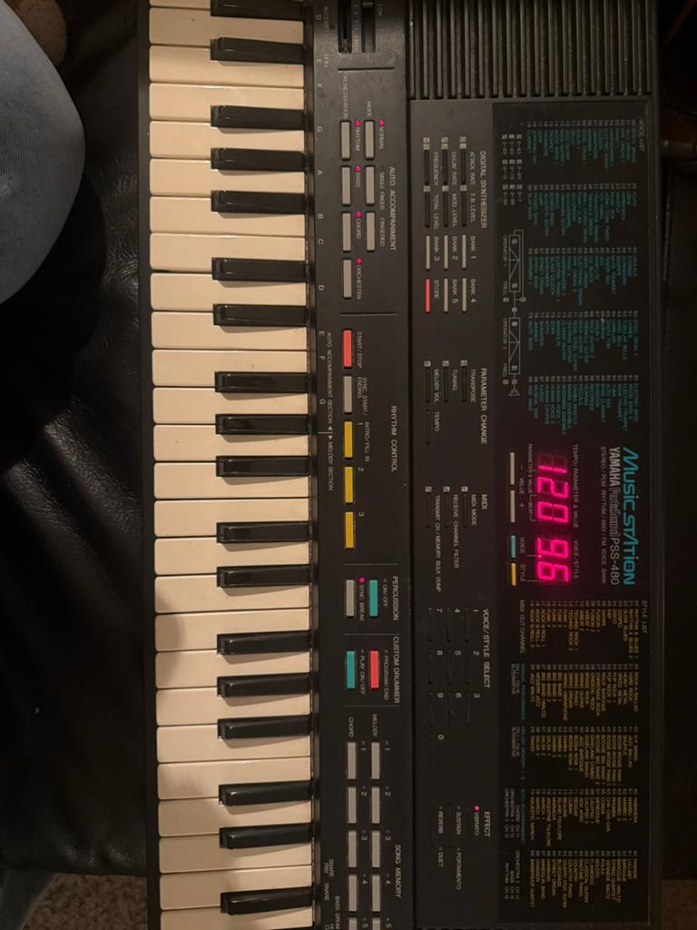 Yamaha PSS 480, Ophalen of Verzenden, Gebruikt, 49 toetsen, Yamaha