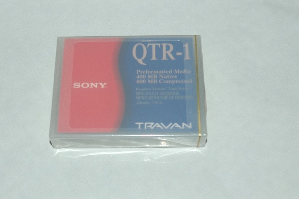 Sony data cartridges QTR-1 Travan (tape voor tapestreamer), Ophalen of Verzenden, Nieuw