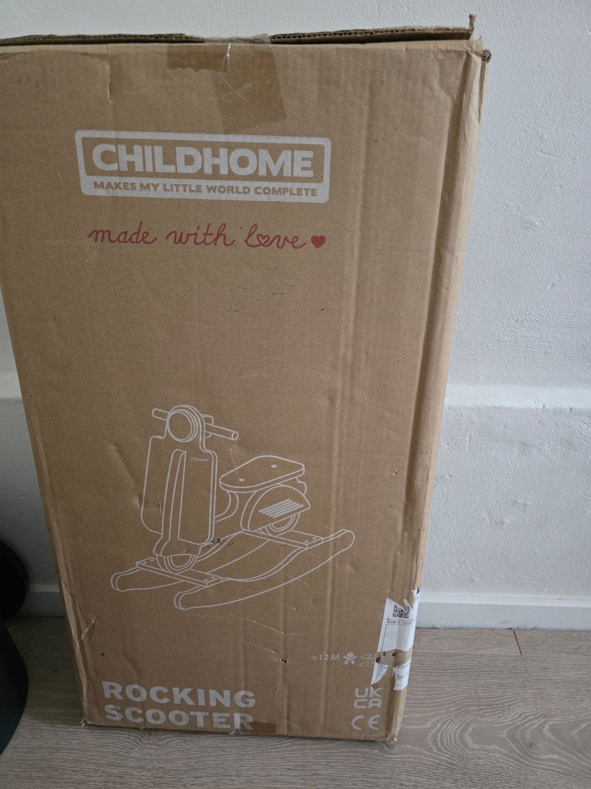 Schommelscooter nieuw in doos, Verzamelen, Poppen, Ophalen of Verzenden