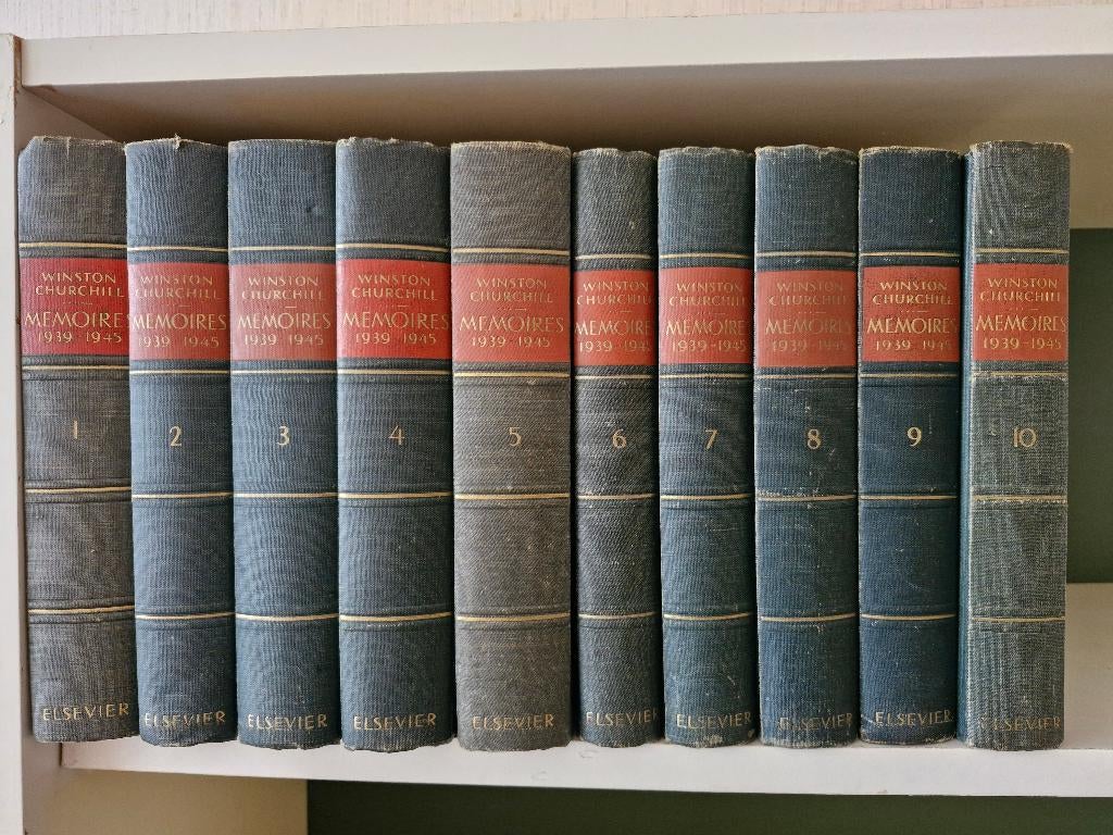 De memoires van Winston Churchill, Europa, Ophalen, 20e eeuw of later, Gelezen