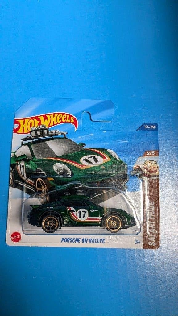 Hotwheels porsche 911 ralley, Ophalen of Verzenden, Nieuw