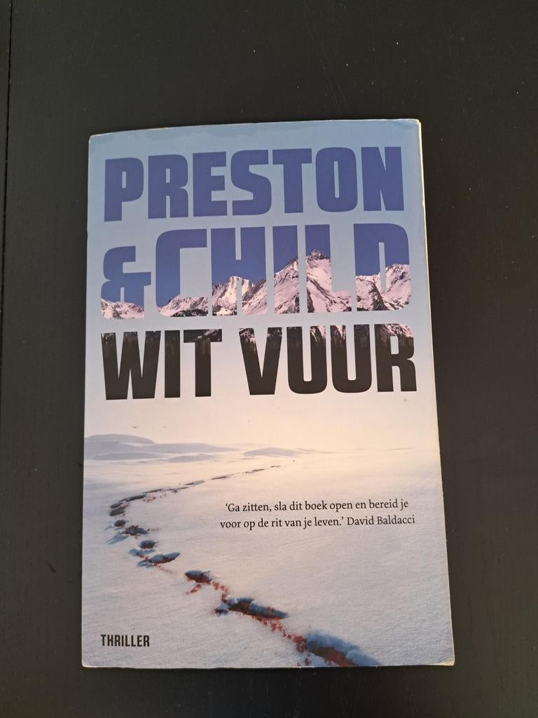 Preston & Child - Wit Vuur (Thriller), Boeken, Thrillers, Gelezen, Nederland, Ophalen of Verzenden