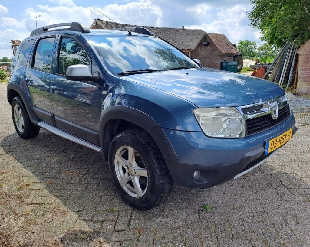 Dacia Duster 1.6i LPG  2011  rijdbare schade, Ophalen, Benzine
