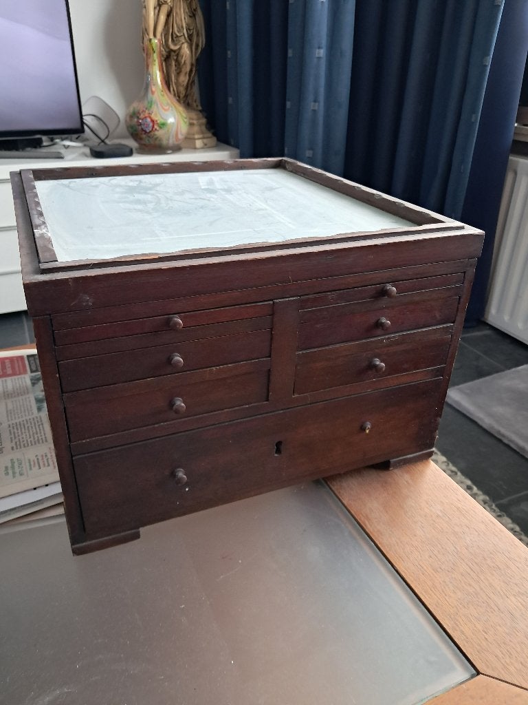 Antiek tandarts kast victorian, Antiek en Kunst, Ophalen of Verzenden