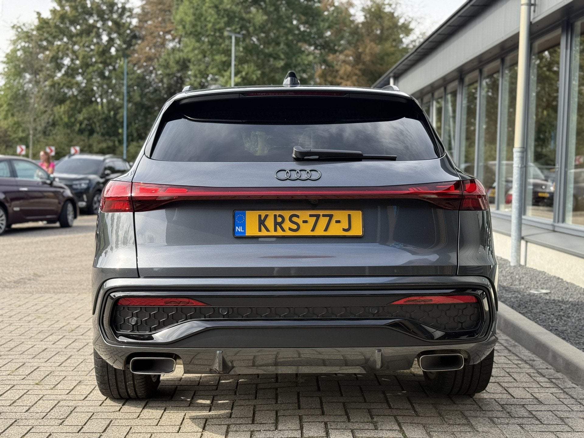 Audi Q5 2.0 TFSI e-hybrid quattro S edition Competition HUD, Automaat, Dealer onderhouden, Gebruikt, 4 cilinders