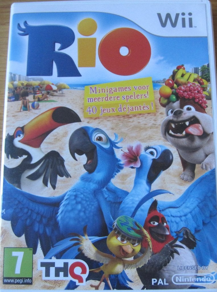 Nintendo Wii spel - Rio - meer dan 40 minigames - met boekje, Spelcomputers en Games, Games | Nintendo Wii, Ophalen of Verzenden