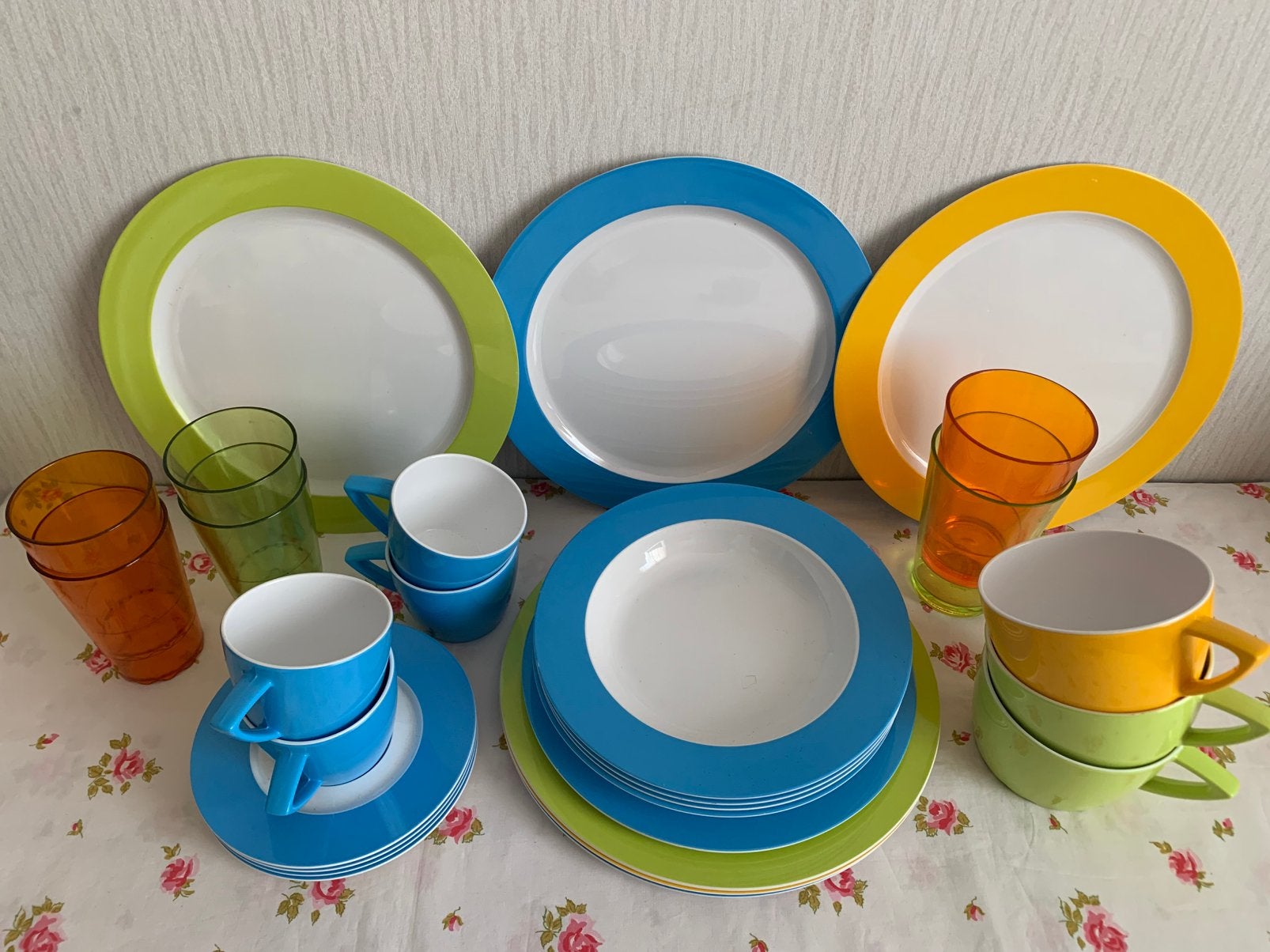MEPAL Wave beker bord servies, Ophalen of Verzenden, Zo goed als nieuw