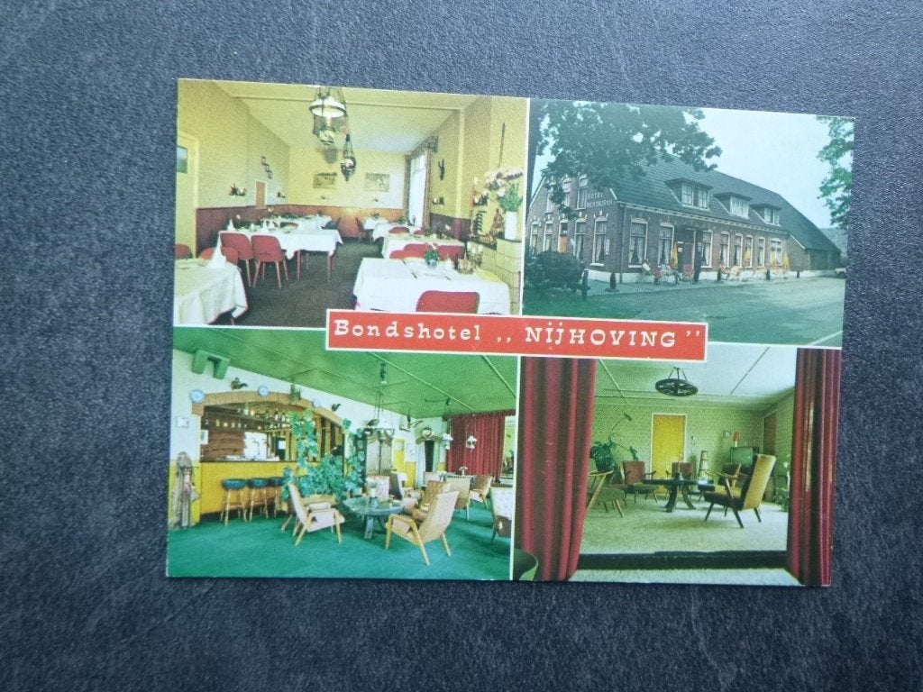 Meppen, bondshotel Nijhoving/interieur, Verzenden, 1980 tot heden, Ongelopen, Noord-Brabant