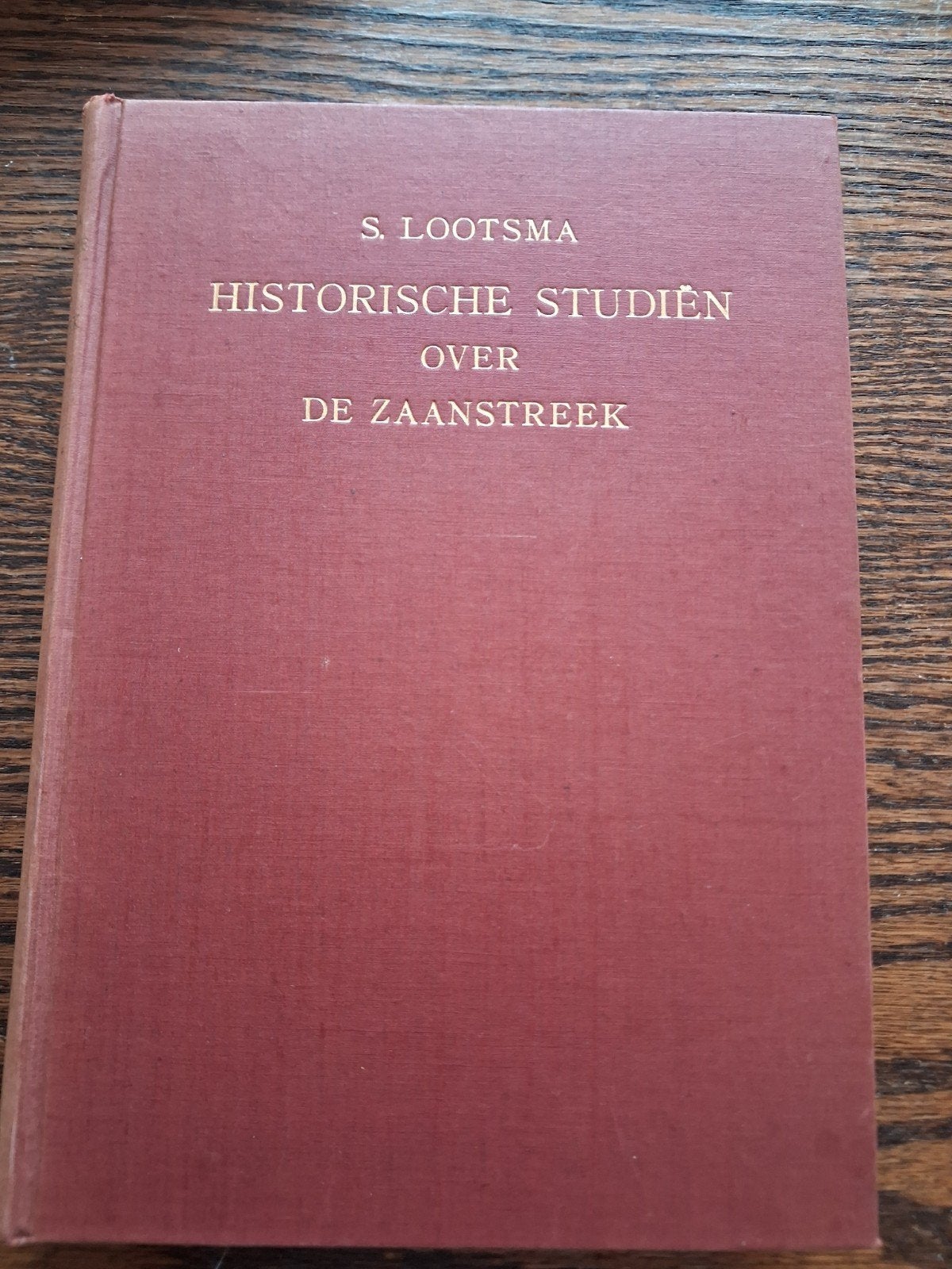 Historische Studiën over de Zaanstreek - S. Lootsma, Boeken, Geschiedenis | Stad en Regio, S. Lootsma, Ophalen, 20e eeuw of later