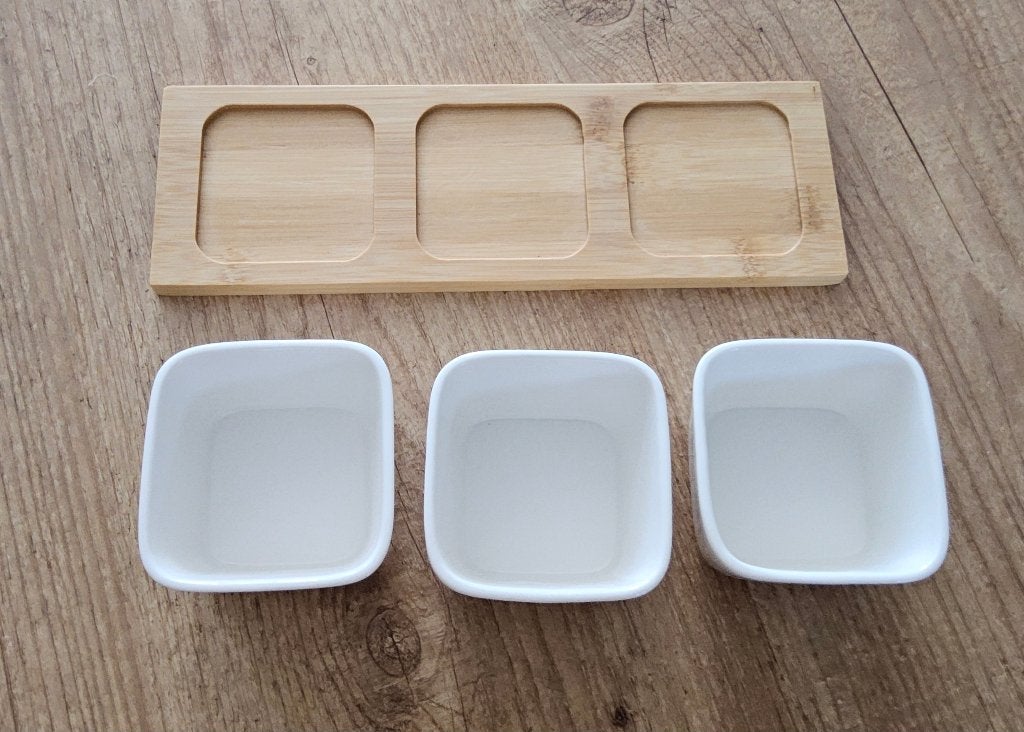 Set van 3 keramieken schaaltjes - Dille & Kamille, Ophalen, Keramiek, Nieuw, Schaal of Schalen
