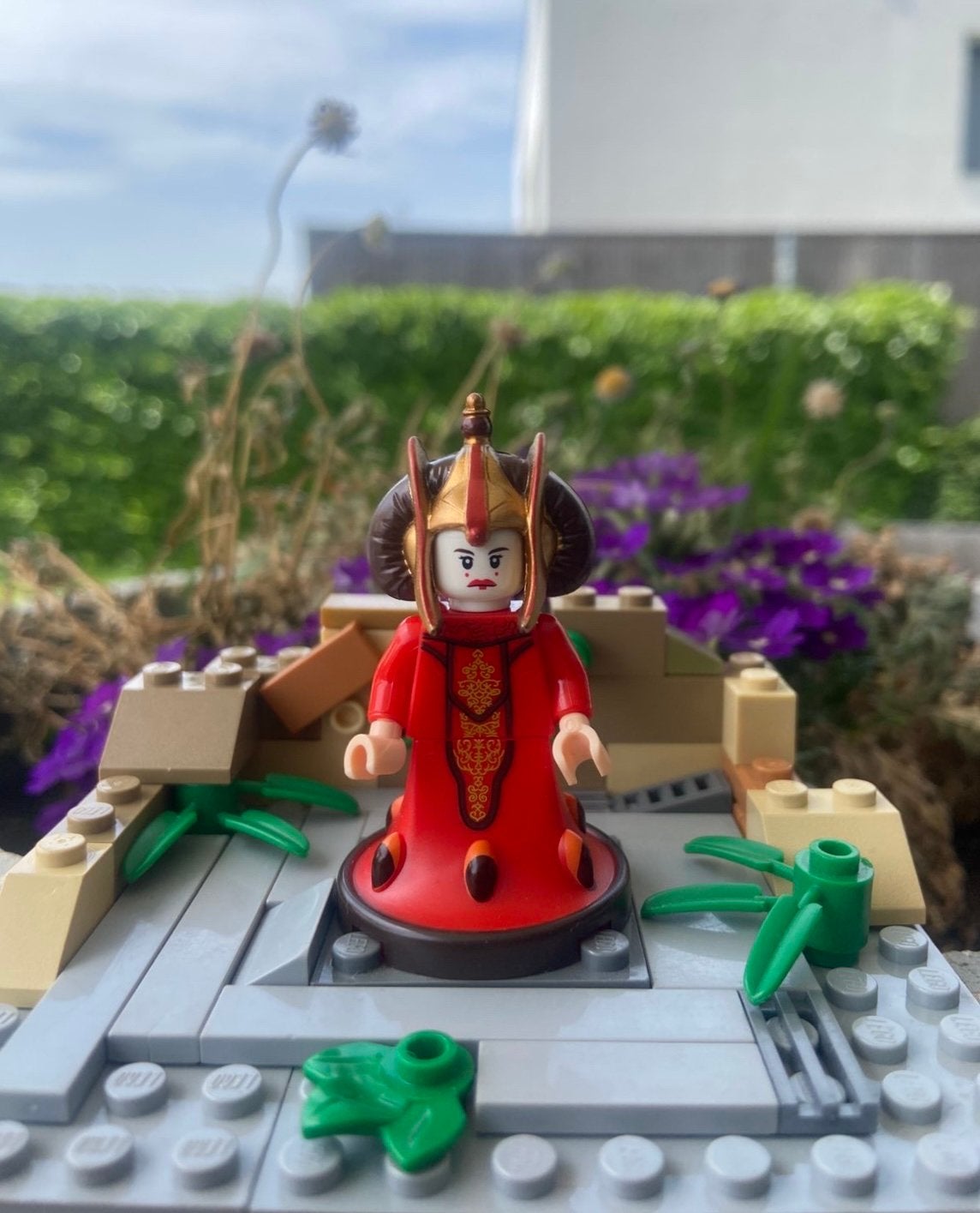 LEGO Star Wars - Queen Amidala (sw0387) - Topstaat, Ophalen of Verzenden, Zo goed als nieuw