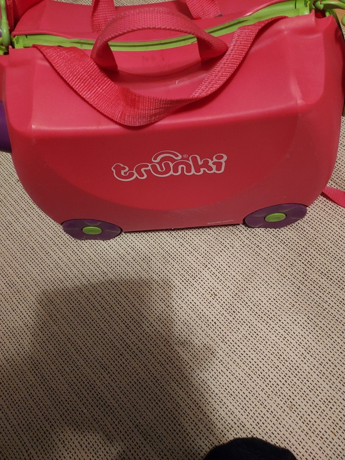 Kinderkoffer trunki, Ophalen, Hard kunststof, Minder dan 50 cm, Zo goed als nieuw