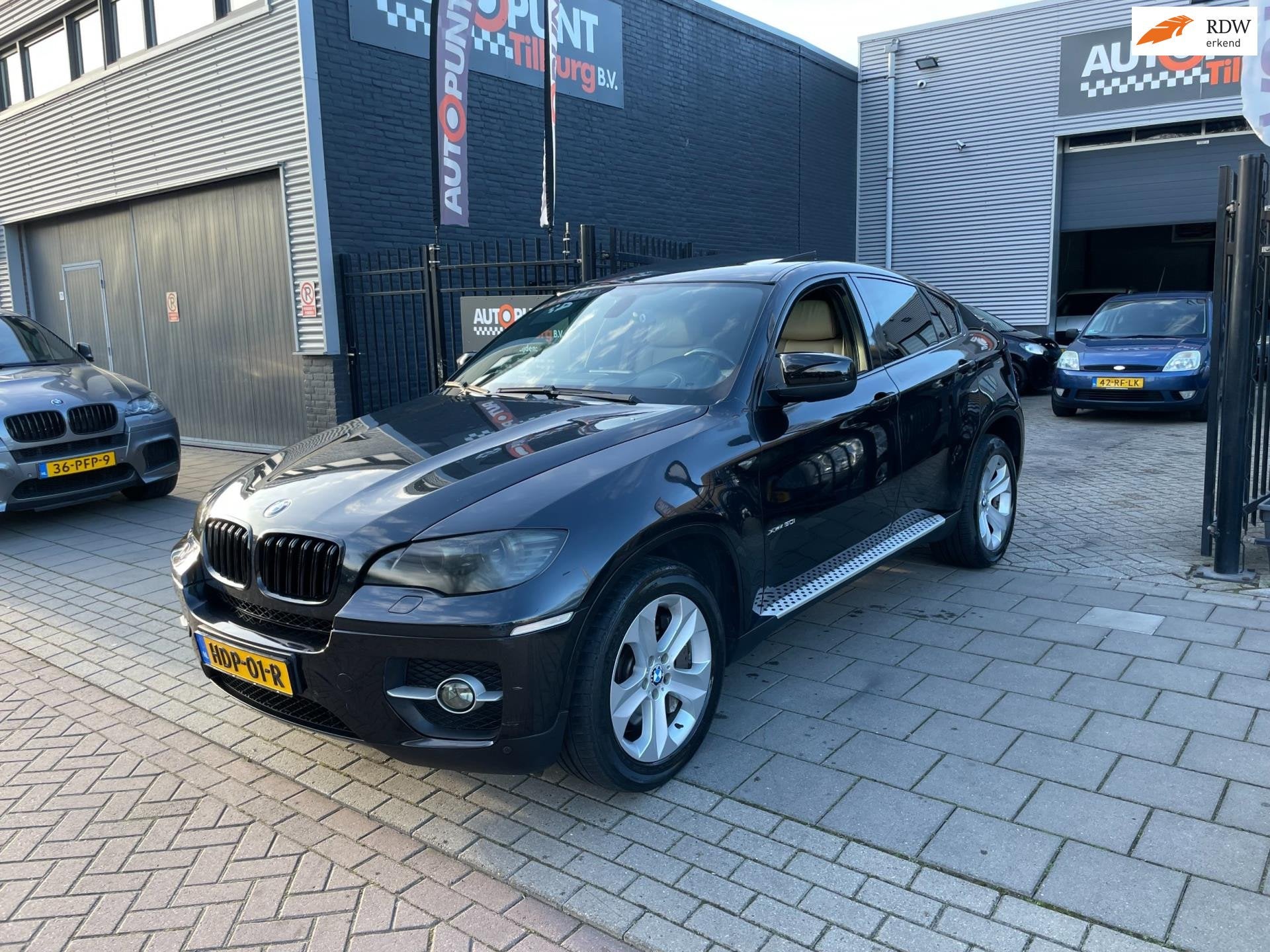 BMW X6 XDrive50i V8 Airco Carplay/Andriod NAP APK 1 Jaar, 8 cilinders, Zwart, Bedrijf, 408 pk