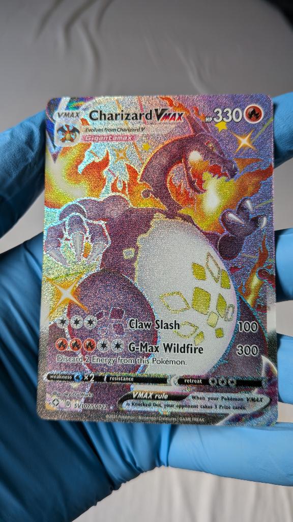 2021 Shining Fates Charizard VMAX (SHFSV107), Hobby en Vrije tijd, Verzamelkaartspellen | Pokémon, Ophalen of Verzenden, Nieuw