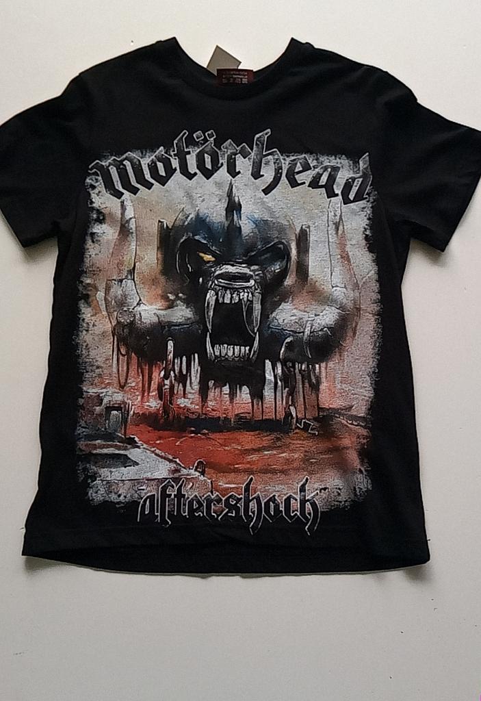 Motorhead prachtig Aftershock t shirt maat S en M   Lemmy, Verzenden, Nieuw, Kleding