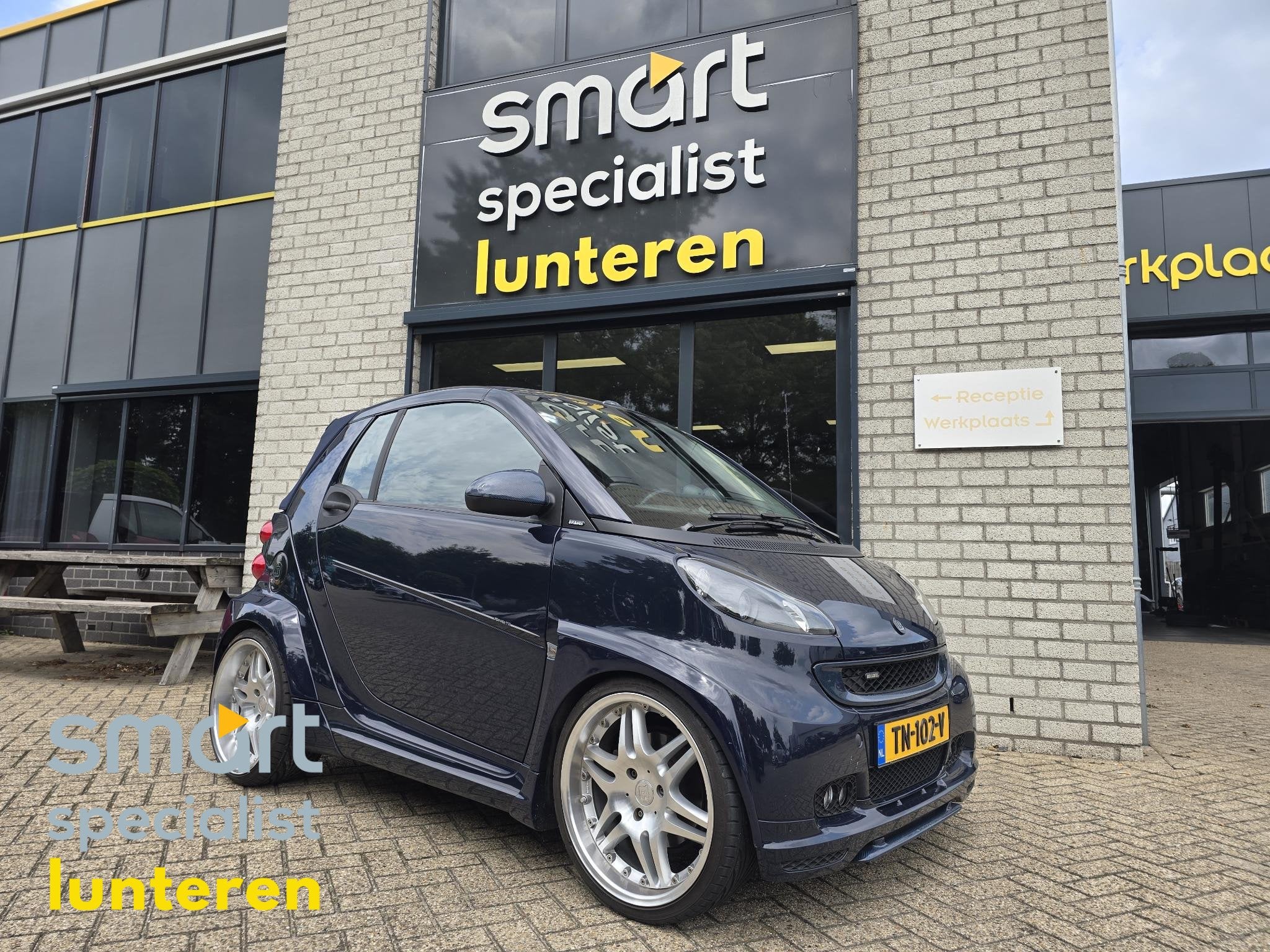 Smart Brabus Fortwo Ultimate 112 nummer 66/112 Uniek!, Auto's, Smart, Automaat, Achterwielaandrijving, Gebruikt, Cabriolet