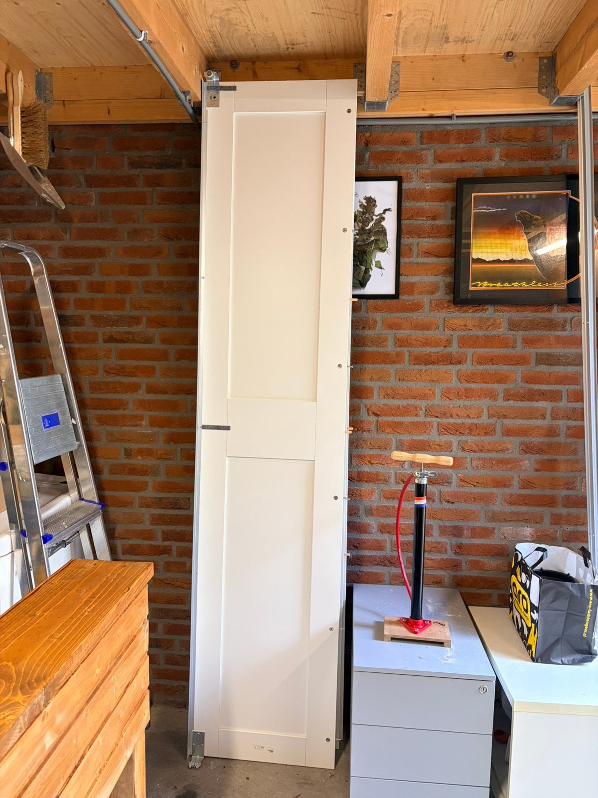“Grimo” Pax schuifdeuren, Huis en Inrichting, Kasten | Kledingkasten, Ophalen, Gebruikt, 50 tot 75 cm, 200 cm of meer