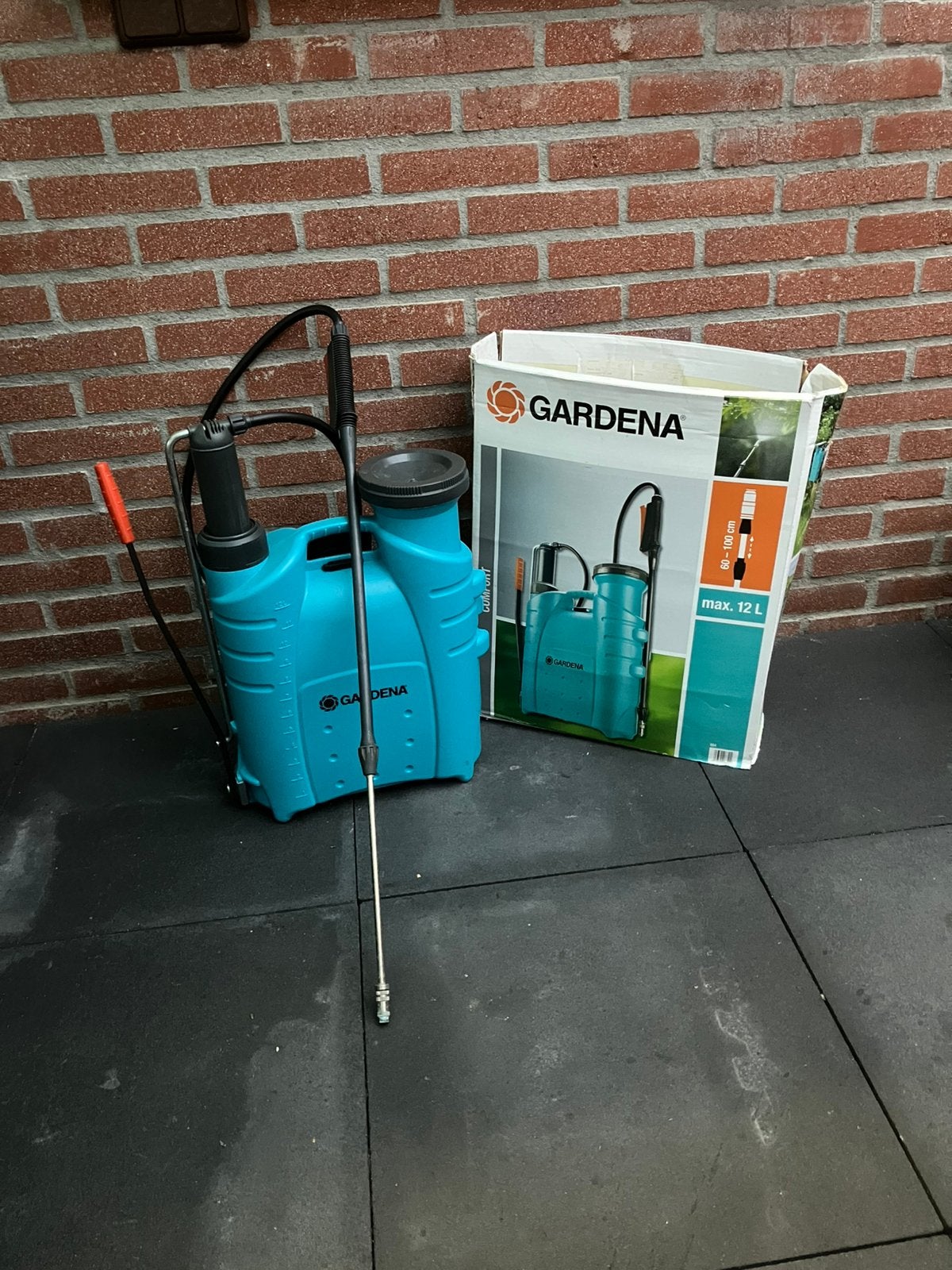 Rugspuit Gardena 12ltr zgan, Tuin en Terras, Ophalen, Zo goed als nieuw, Onkruidbestrijding