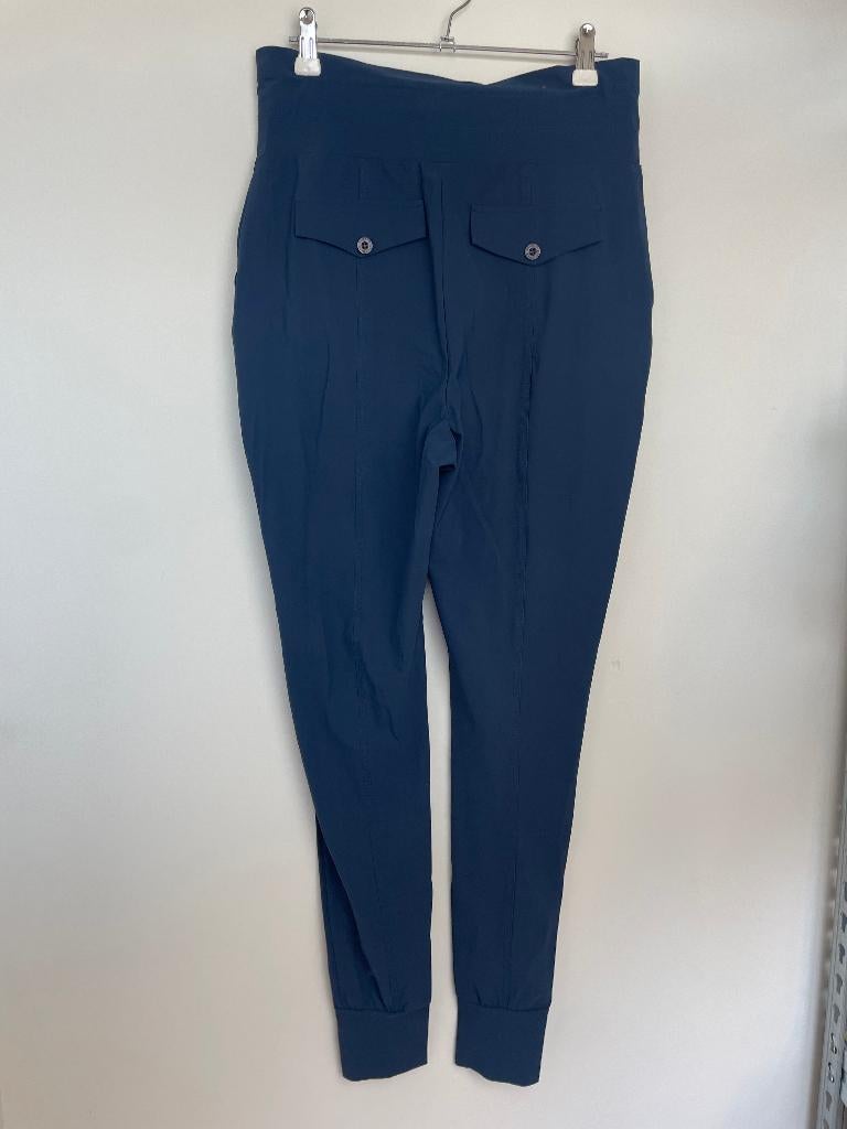 Studio Anneloes Franka travelstof broek S blauw high waist, Kleding | Dames, Broeken en Pantalons, Studio Anneloes, Blauw, Ophalen of Verzenden