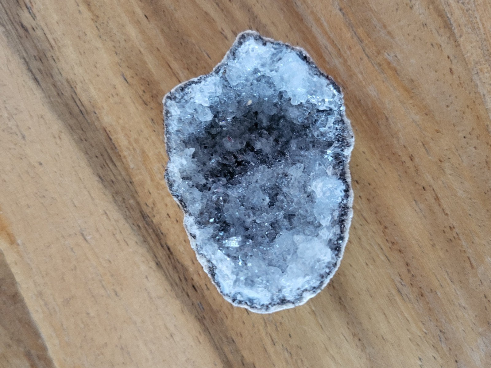 Prachtige Kristal Geode - Uniek en Natuurlijk, Ophalen of Verzenden