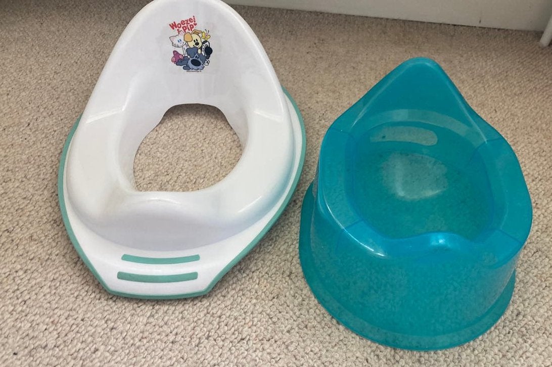 Potje en wc-bril verkleiner, Kinderen en Baby's, Badjes en Verzorging, Ophalen, Zo goed als nieuw, Overige typen