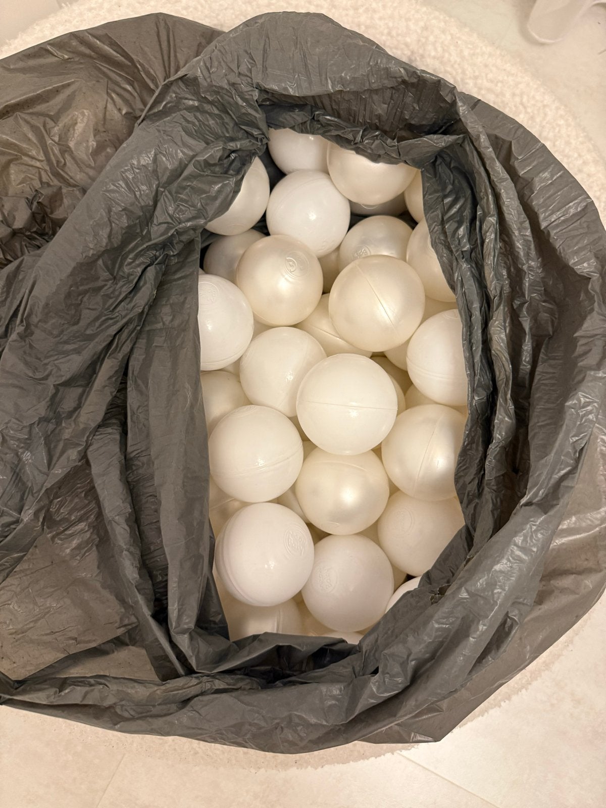 Witte ballen voor ballenbak, Ophalen of Verzenden, Gebruikt, Overige typen