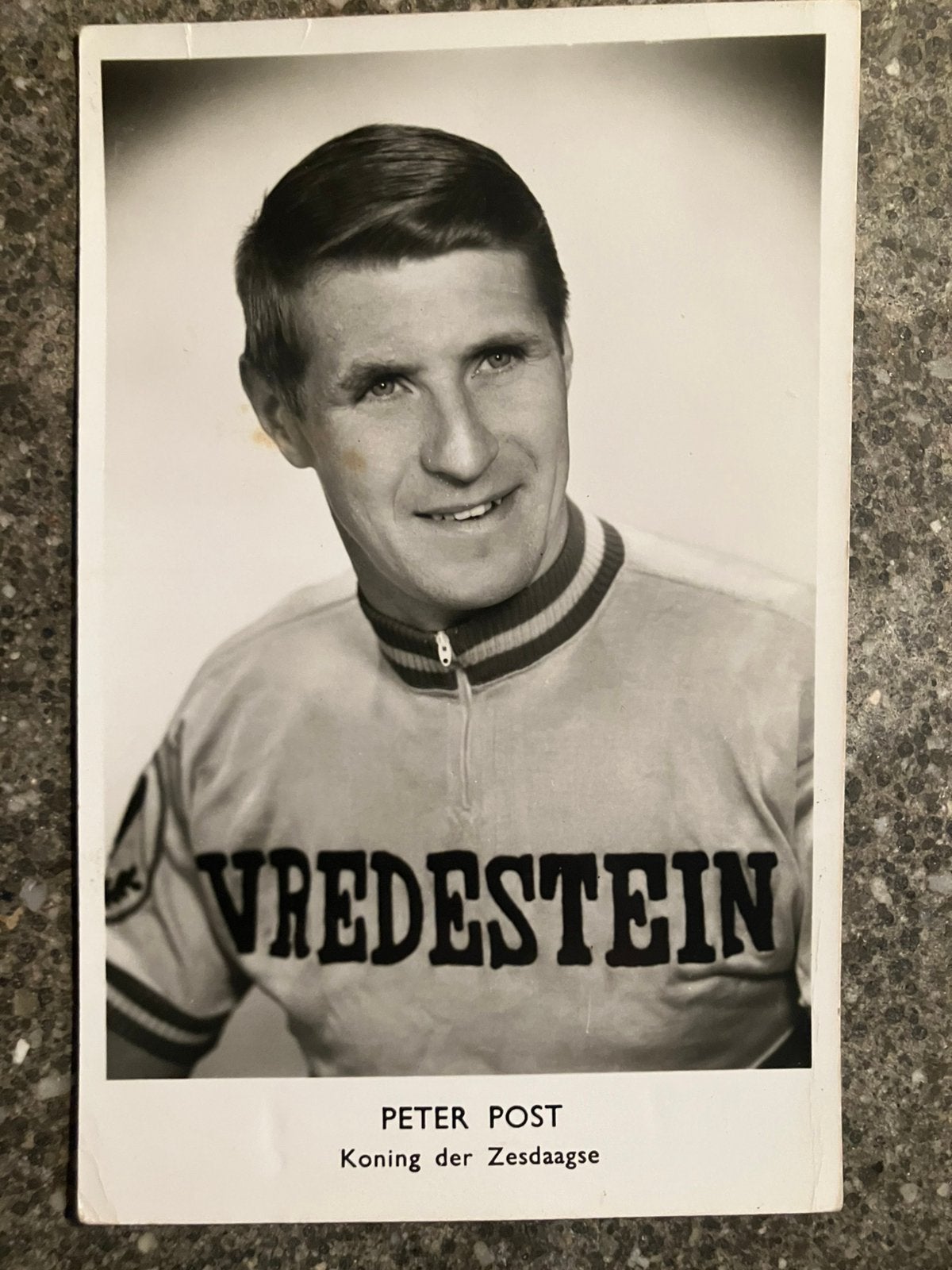 Peter Post - Vredestein - kaart wielrennen, Ophalen of Verzenden, Nieuw, Overige sporten, Spelerskaart