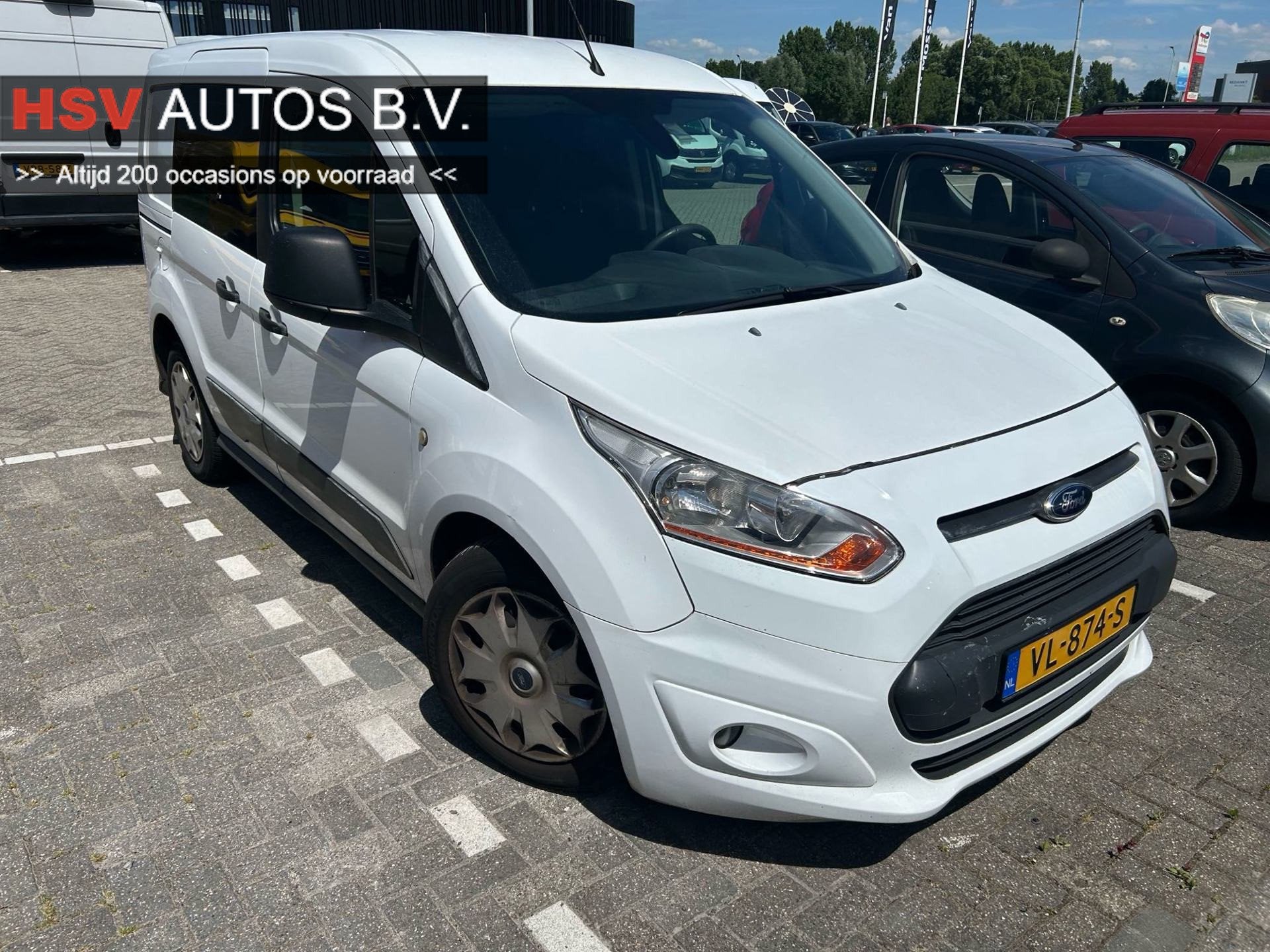 Ford Transit Connect 1.0 Ecoboost L1 Trend navi airco org NL, Voorwielaandrijving, Euro 5, 101 pk, Gebruikt