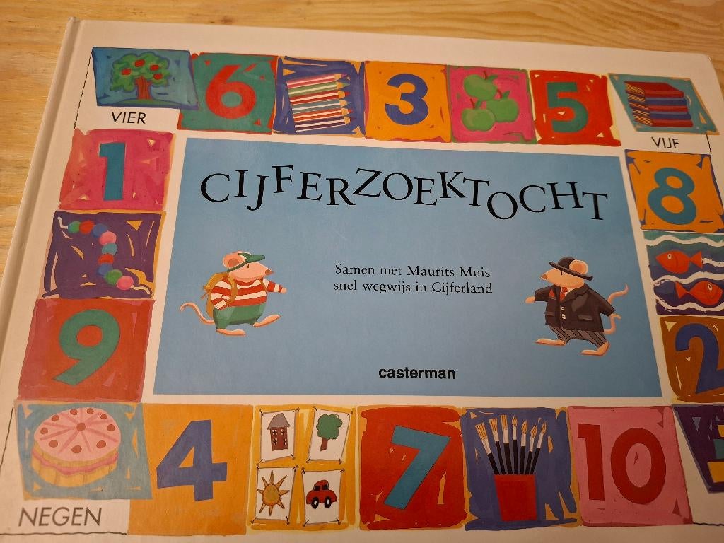 Samen met Maurits Muis snel wegwijs in Cijferland, Gelezen, Fictie algemeen, Verzenden, Keith Faulkner