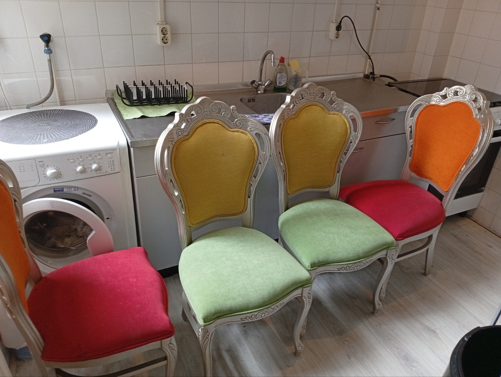 leuke luxe stoelen, Antiek en Kunst, Ophalen of Verzenden