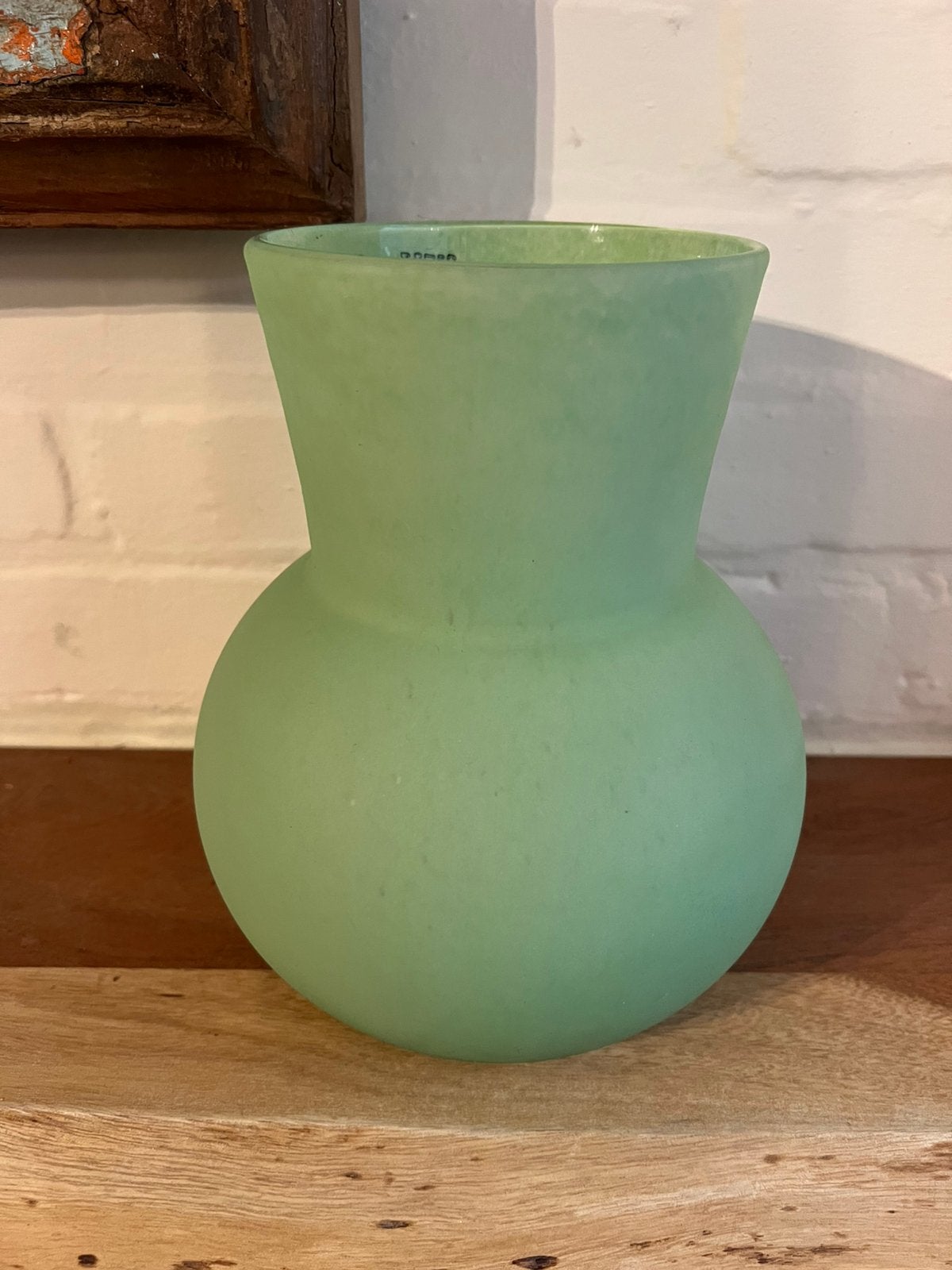 Prachtige Vaas van Paolo Des Pots - Groen - nieuw, Ophalen of Verzenden, Zo goed als nieuw, Matte afwerking, Groen