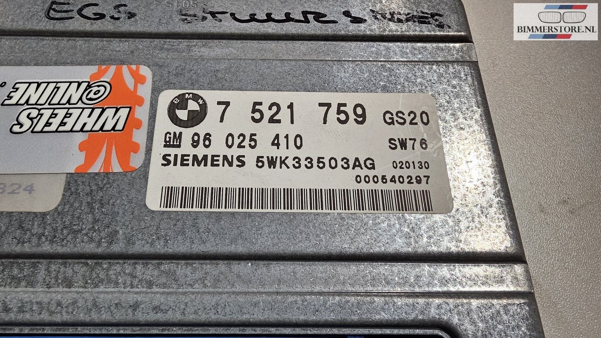 EGS automaat module GS20 Siemens ECU 24607521759 07521759, Gebruikt, -, -, Ophalen of Verzenden